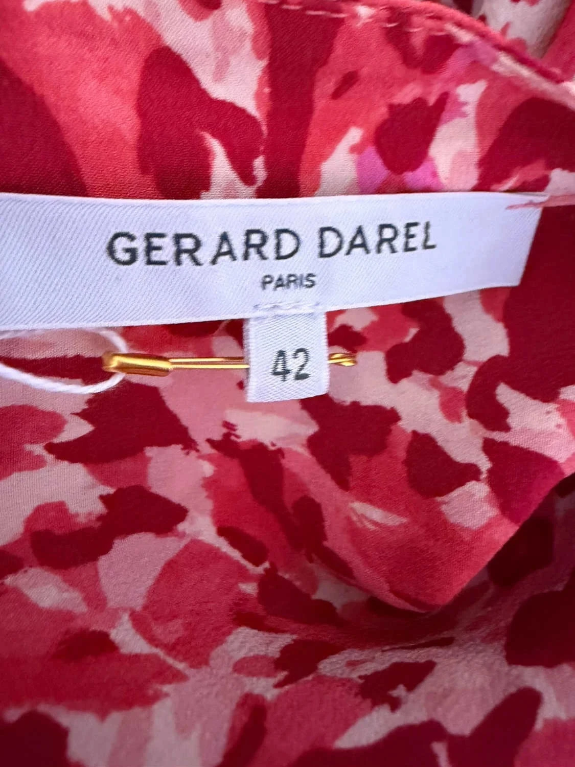 Blusa camisa Gérard Darel tamanho 42 em ótimo estado – photo 8